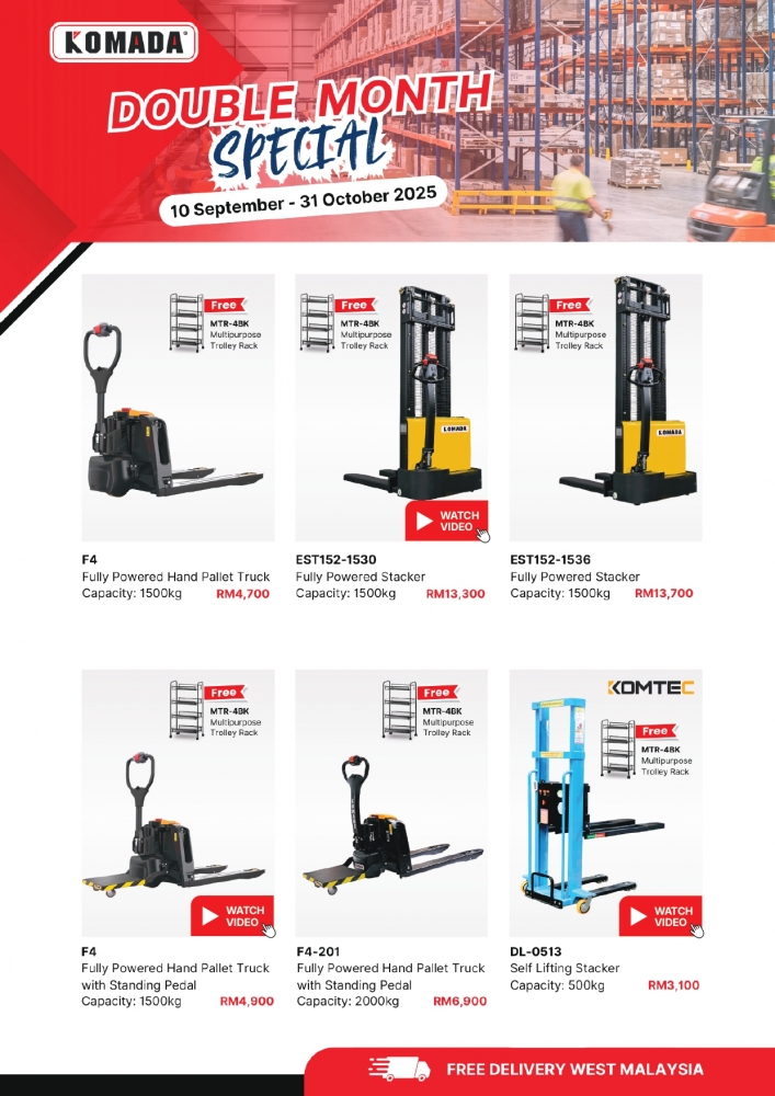 KOMADA Double Month Special Promotion