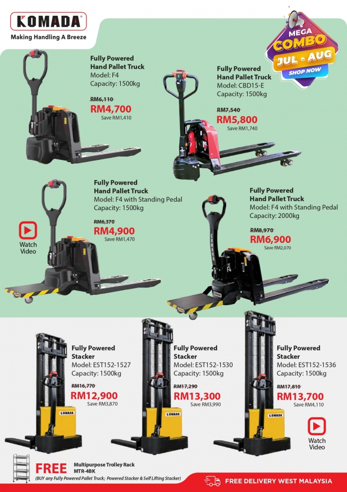 KOMADA Mid-Month Mega Combo Promotion