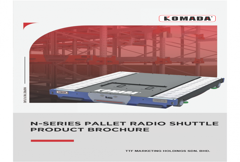 KOMADA N-Series 2 Way Pallet Radio Shuttle