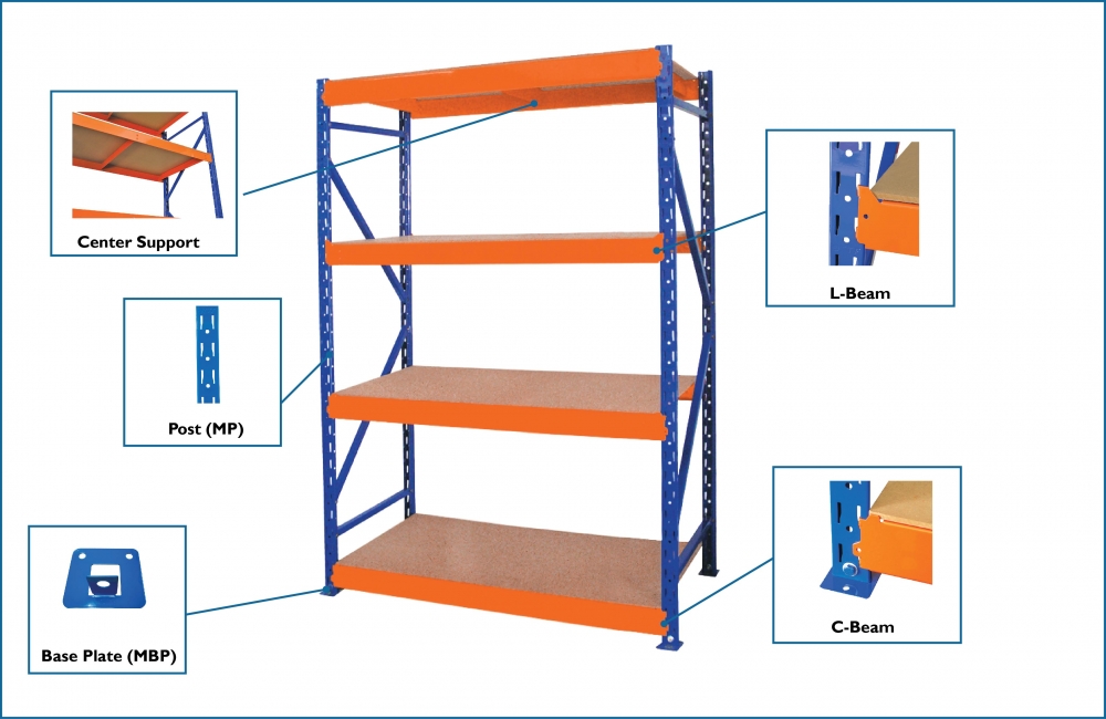 TTF Boltless Racking, Metal Storage Rack, Shelving Rack