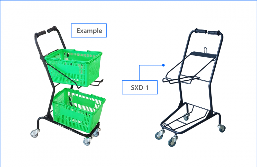 Shopping Basket Trolley