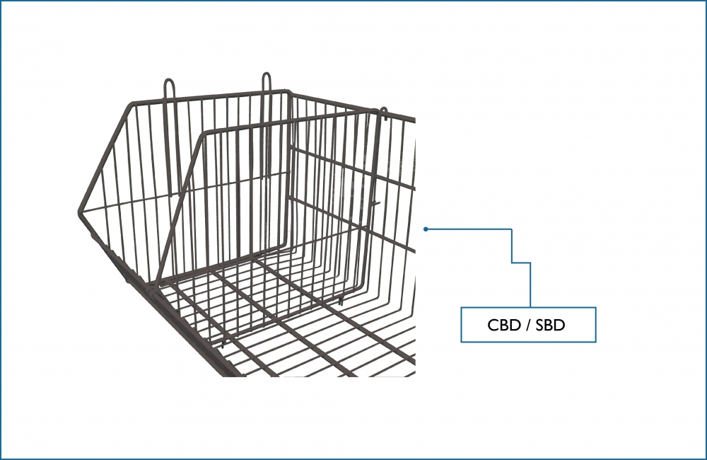 Candy/Stackable Basket Divider