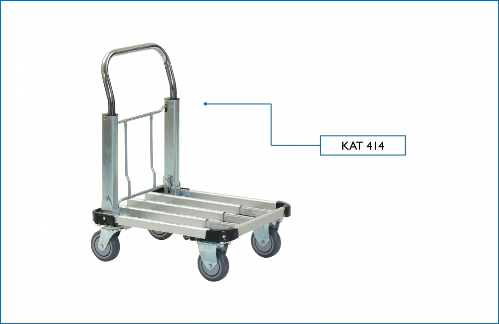 KOMADA Aluminum Expandable Trolley