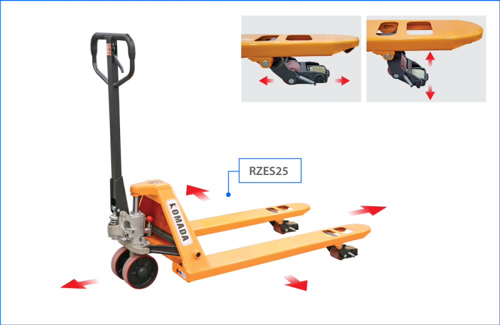 KOMADA  Four Way Hand Pallet Truck