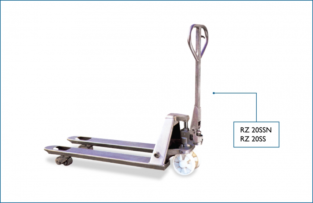 KOMADA Stainless Steel Hand Pallet Truck