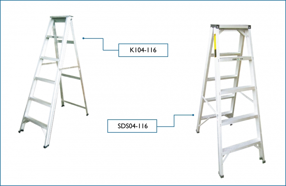 Shuter Man Aluminium Ladder