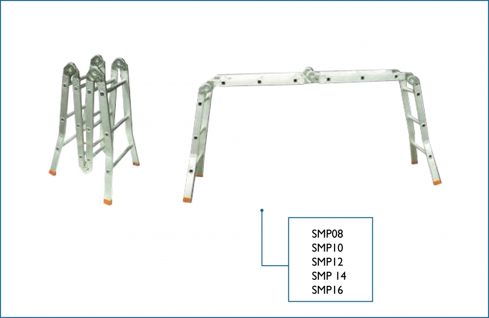 Shuter Man Aluminium Multipurpose Ladder